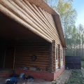 Шлифовка и покраска деревянных домов