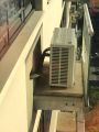 Монтаж наружного блока мультисплитсистемы Mitsubishi electric