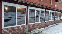 Пластиковые окна в нежилое помещение