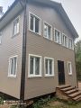 Выполнена покраска каркасного дома 7*11, Тиккурила винха. 