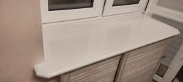 Как стало после покраски подоконника 