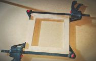Изготовление рамки для холста одной знакомой художнице )