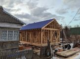 Сбор каркасного дома. Юхнов.