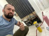 Замена компрессора на двух-компрессорном холодильнике Стинол.
Перечень работ:
- Демонтаж старого компрессора
- Монтаж нового компрессора
- Пайка всех узлов
- Установка заправочного клапана
- Замена фильтра-осушителя 
- Прочистка системы
- Вакуумирование системы
- Заправка системы
- Контроль работы