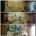Роспись стены 