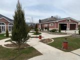Гараж с помещением для персонала