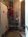 Рабочий процесс укладки плитки