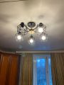 Установка люстры 