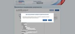Устранение ошибки при подписании документов с ЭЦП (для продолжения требуется криптокомпонент)