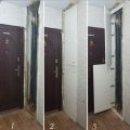 Установка фасадов в нишу для коммуникаций 