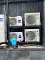 Монтаж наружных блоков сплит систем haier , daikin, мульти зональной системы haier с последующей пусконаладкой и заправкой фреона.