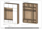 Проект шкафа в шпоне