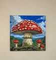 Холст 40х40(Amanita Muscaria)