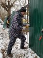 Сварка и установка забора