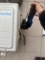 Перевольцовка соединений
Вакуумирование системы
