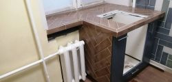 Готовая столешница, под плитку