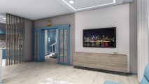 Трехмерное представление дизайна интерьера