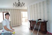 Фото с объекта, где я делал дизайнерский ремонт с привлечением дизайнера и закупками стройматериалов зарубежом.