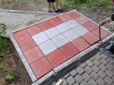 плитка литье квадратная