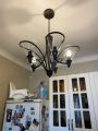 Установка люстры 