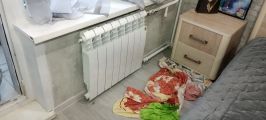 Установка радиатора отопления