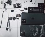 iPhone 11 pro max чистка после попадания влаги , замена корпуса , восстановление face id