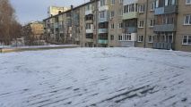 Чистка крыши магазина 300 м2