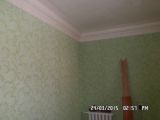 Поклейка обоев, покраска потолка