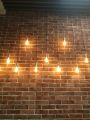 Декоративное освещение кирпичной кладки