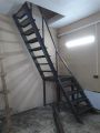Лестница в гараже на 2 этаж