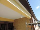утепление потолка отделка ригелей декоративной штукатуркой