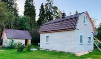 Кровля пристройки террасы