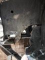 Выткнули лонжерон, залатали порванную часть и обработка мастикой.