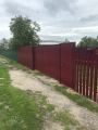 Откатные Ворота и фасадная часть забора