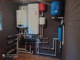 Котельная собрана без разводки труб к потребителям так как бригада плотников не приехала и полы не вскрыли и т.д.
