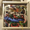 moving the upper switch down and installing a new router