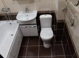 Ремонт совмещенной ванной под ключ 