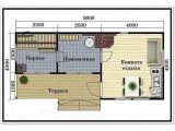 Такой был проект для создания бани+комната для отдыха + терасса