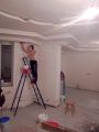 Изготовление трехуровневого потолка из гипсокартона, подготовка стен и потолка под покраску. Центр Москвы