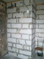 Укладка пеноблоков, межкомнатные перегородки