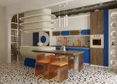 3D-визуализация интерьера кухни