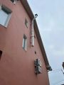 Монтаж вытяжной шахты вентиляции