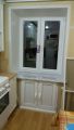 Замена подоконника+установка холодильника