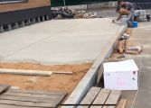 Устройство песчаного основания под брусчатку
