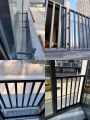 Изготовление монтажных пластин под цвет конструкции, изменение конструкции (смещение от окна, для доступа к стеклу) 