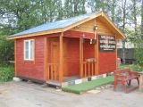 Баня 4х5м из профилированного бруса