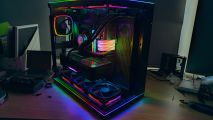 Игровой пк на базе amd 9800X3D и 5070ti в корпусе LIAN LI O11 Dynamic EVO RGB