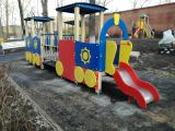 Установка детского уличного оборудования