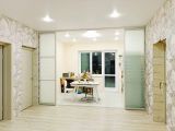 Перегородки из дверей купе