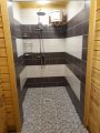устройство душевой кабины в деревянной бане